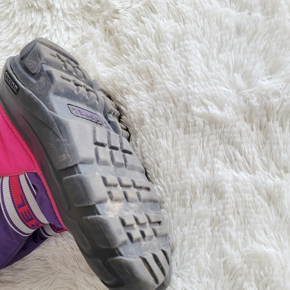 Sorel Pink and‎ Purple Insulated Waterproof Snow Boots
